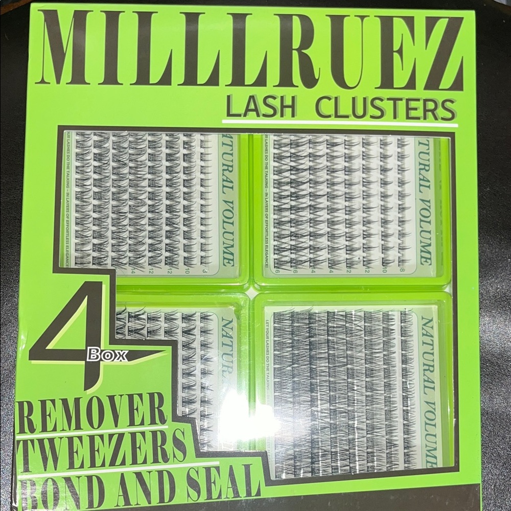 NATURAL VOLUME Lash Clusters Set